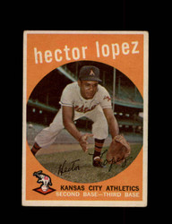 1959 HECTOR LOPEZ TOPPS #402 ATHLETICS *8687
