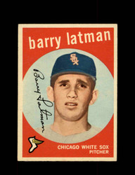 1959 BARRY LATMAN TOPPS #477 WHITE SOX *1873