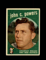1959 JOHN POWERS TOPPS #489 REDS *1581