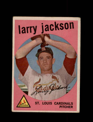 1959 LARRY JACKSON TOPPS #399 CARDINALS *4573