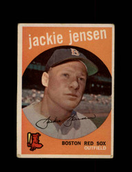 1959 JACKIE JENSEN TOPPS #400 RED SOX *5412