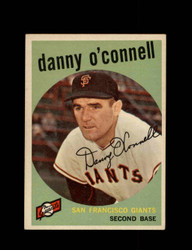 1959 DANNY O'CONNELL TOPPS #87 GIANTS *2588