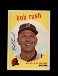 1959 BOB RUSH TOPPS #396 BRAVES *2967