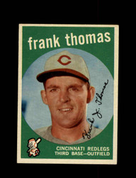1959 FRANK THOMAS TOPPS #490 REDS *3634