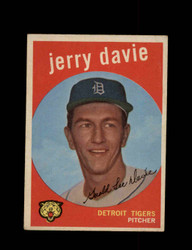 1959 JERRY DAVIE TOPPS #256 TIGERS *3635