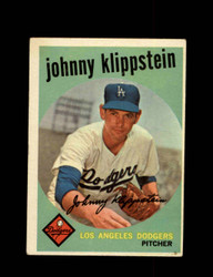 1959 JOHNNY KLIPPSTEIN TOPPS #152 DODGERS *2185