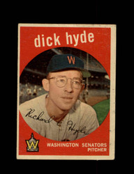 1959 DICK HYDE TOPPS #498 SENATORS *2110