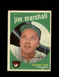 1959 JIM MARSHALL TOPPS #153 CUBS *8268