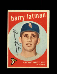 1959 BARRY LATMAN TOPPS #477 WHITE SOX *3827