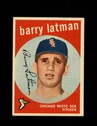 1959 BARRY LATMAN TOPPS #477 WHITE SOX *3564