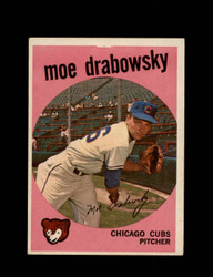 1959 MOE DRABOWSKY TOPPS #407 CUBS *4370