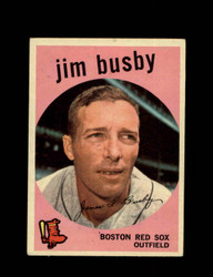 1959 JIM BUSBY TOPPS #185 RED SOX *8501