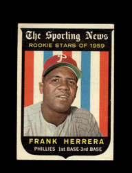 1959 FRANK HERRERA TOPPS #129 PHILLIES *3838