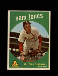 1959 SAM JONES TOPPS #75 CARDINALS *3231