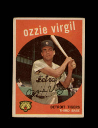 1959 OZZIE VIRGIL TOPPS #203 TIGERS *2670