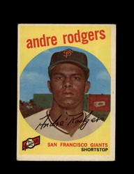 1959 ANDRE RODGERS TOPPS #216 GIANTS *1708
