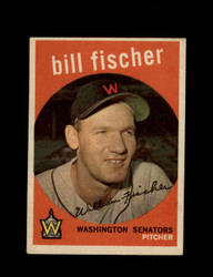 1959 BILL FISCHER TOPPS #230 SENATORS *6814