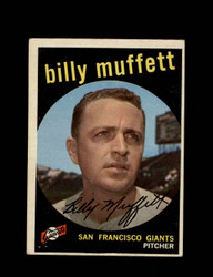 1959 BILLY MUFFETT TOPPS #241 GIANTS *4539