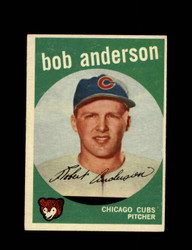 1959 BOB ANDERSON TOPPS #447 CUBS *4436