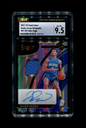 2021 JALEN SUGGS SELECT ROOKIE JERSEY AUTO /199 MAGIC CSG 9.5