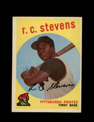 1959 R.C. STEVENS TOPPS #282 PIRATES *4061