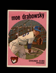 1959 MOE DRABOWSKY TOPPS #407 CUBS *1925