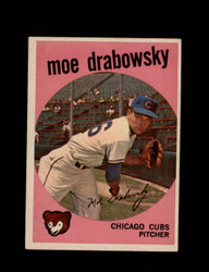 1959 MOE DRABOWSKY TOPPS #407 CUBS *7850