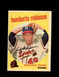1959 HUMBERTO ROBINSON TOPPS #366 BRAVES *7899