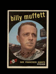 1959 BILLY MUFFETT TOPPS #241 GIANTS *9352