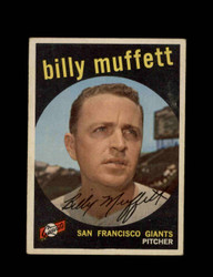 1959 BILLY MUFFETT TOPPS #241 GIANTS *3281