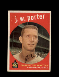 1959 J.W. PORTER TOPPS #246 SENATORS *2021