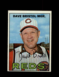 1967 DAVE BRISTOL TOPPS #21 REDS *R1887