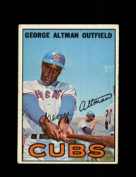 1967 GEORGE ALTMAN TOPPS #87 CUBS *G4777