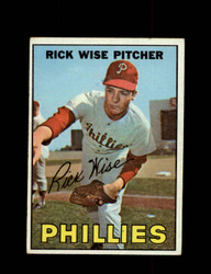 1967 RICK WISE TOPPS #37 PHILLIES *G4797