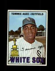 1967 TOMMIE AGEE TOPPS #455 WHITE SOX *R3680 