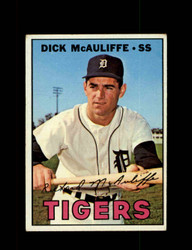 1967 DICK MCAULIFFE TOPPS #170 TIGERS *G4855