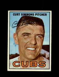 1967 CURT SIMMONS TOPPS #39 CUBS *R3582