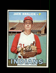 1967 JACK KRALICK TOPPS #316 INDIANS *G3411 