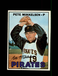 1967 PETE MIKKELSEN TOPPS #425 PIRATES *G6266