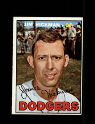 1967 JIM HICKMAN TOPPS #346 DODGERS *G2934
