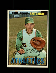 1967 PHIL ROOF TOPPS #129 ATHLETICS *R3737