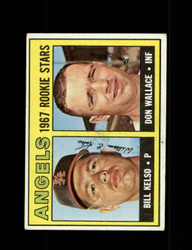1967 KELSO & WALLACE TOPPS #367 ANGELS ROOKIE STARS *R3832