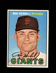 1967 RON HERBEL TOPPS #156 GIANTS *R3846