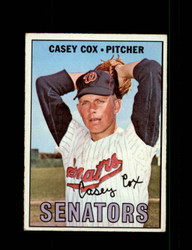 1967 CASEY COX TOPPS #414 SENATORS *R3792