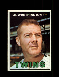 1967 AL WORTHINGTON TOPPS #399 TWINS *R5780