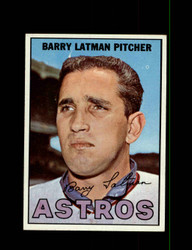 1967 BARRY LATMAN TOPPS #28 ASTROS *R5561