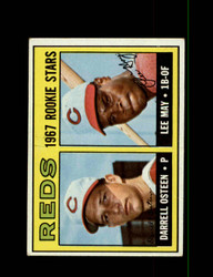 1967 OSTEEN & MAY TOPPS #222 REDS ROOKIE STARS *R4582
