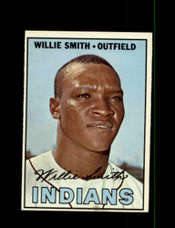 1967 WILLIE SMITH TOPPS #397 INDIANS *R5598