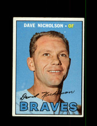 1967 DAVE NICHOLSON TOPPS #113 BRAVES *G4914