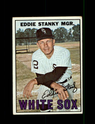 1967 EDDIE STANKY TOPPS #81 WHITE SOX *G5891